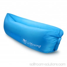 Outdoor Camping Lounger Sofa Inflatable Sleeping Bag Beach Hangout Lazy Air Sofa Portable Bed
